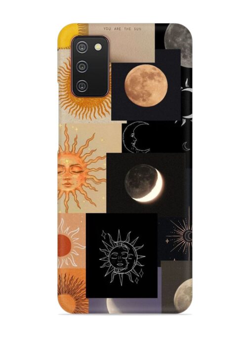 Celestial Collage Snap Case for Samsung Galaxy A02S Zapvi