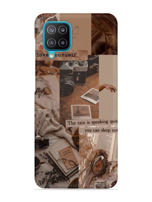 Nostalgic Aesthetic Snap Case for Samsung Galaxy A12 Zapvi