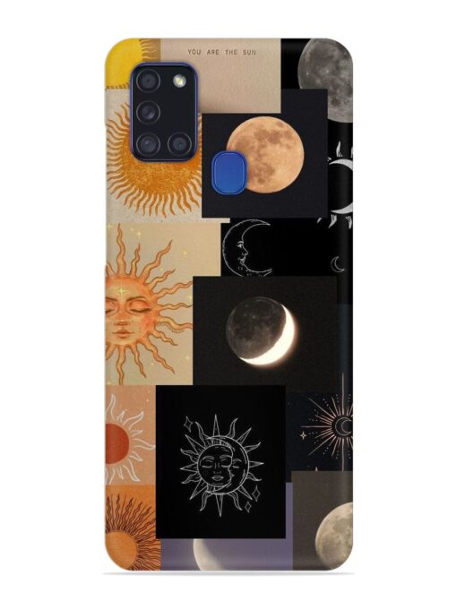 Celestial Collage Snap Case for Samsung Galaxy A21S Zapvi