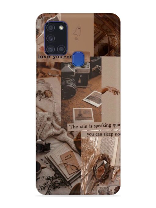 Nostalgic Aesthetic Snap Case for Samsung Galaxy A21S Zapvi