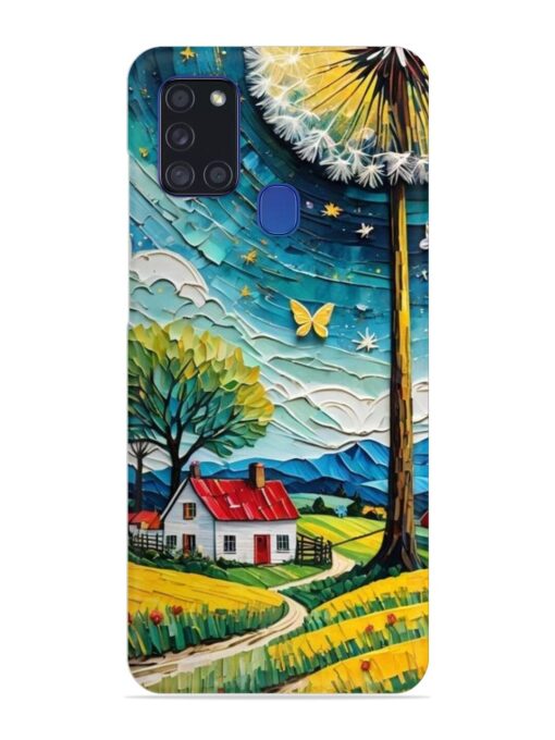 Dandelion Dreams Snap Case for Samsung Galaxy A21S Zapvi