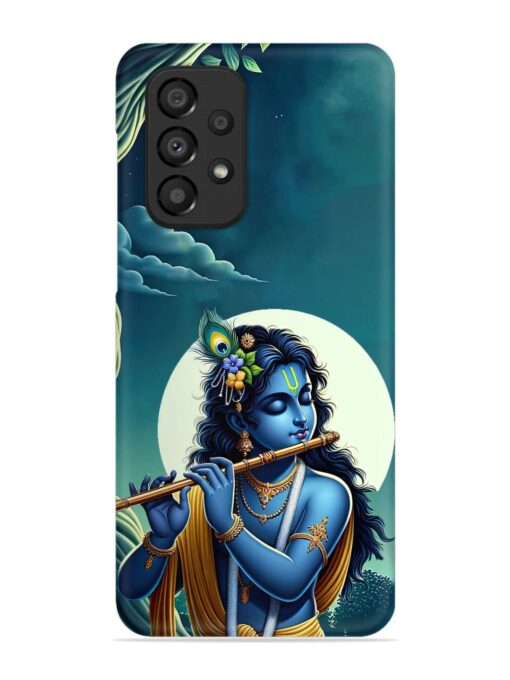 Krishna's Divine Flute Snap Case for Samsung Galaxy A33 (5G) Zapvi