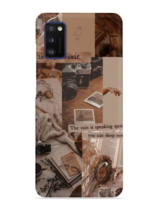 Nostalgic Aesthetic Snap Case for Samsung Galaxy A41 Zapvi