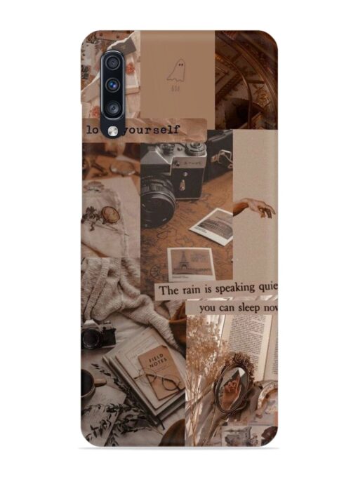 Nostalgic Aesthetic Snap Case for Samsung Galaxy A70 Zapvi