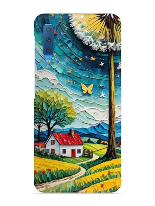 Dandelion Dreams Snap Case for Samsung Galaxy A7 (2018) Zapvi