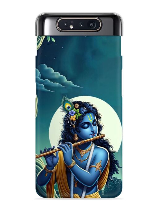 Krishna's Divine Flute Snap Case for Samsung Galaxy A80 Zapvi