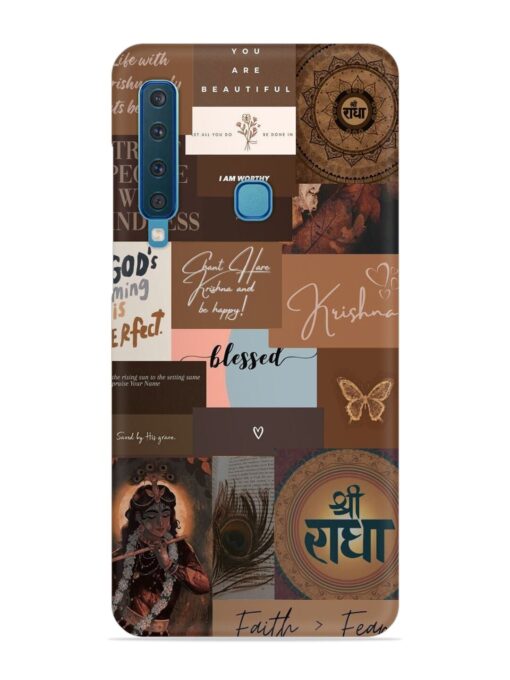 Krishna-Inspired Aesthetic Snap Case for Samsung Galaxy A9 (2018)