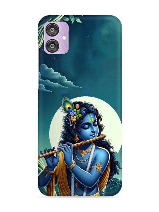 Krishna's Divine Flute Snap Case for Samsung Galaxy F04 Zapvi