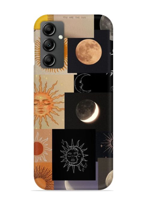 Celestial Collage Snap Case for Samsung Galaxy F34 (5G) Zapvi