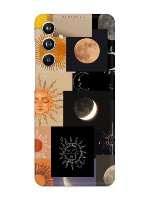 Celestial Collage Snap Case for Samsung Galaxy F54 (5G) Zapvi