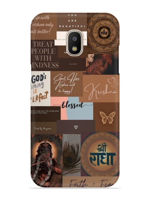 Krishna-Inspired Aesthetic Snap Case for Samsung Galaxy J5 (2017)