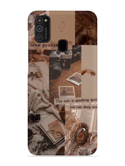 Nostalgic Aesthetic Snap Case for Samsung Galaxy M21 (4G)