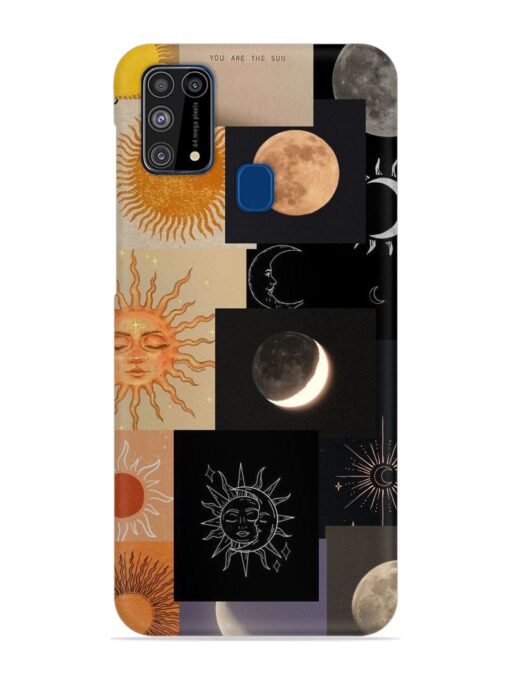 Celestial Collage Snap Case for Samsung Galaxy M31 Zapvi