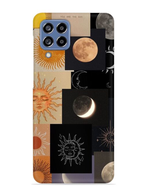 Celestial Collage Snap Case for Samsung Galaxy M53 (5G) Zapvi