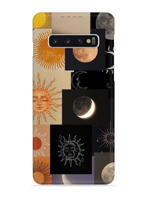 Celestial Collage Snap Case for Samsung Galaxy S10