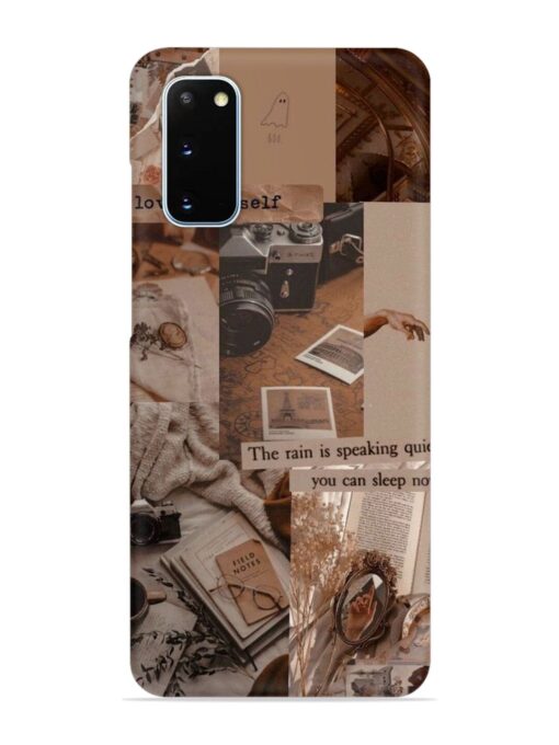 Nostalgic Aesthetic Snap Case for Samsung Galaxy S20 Zapvi