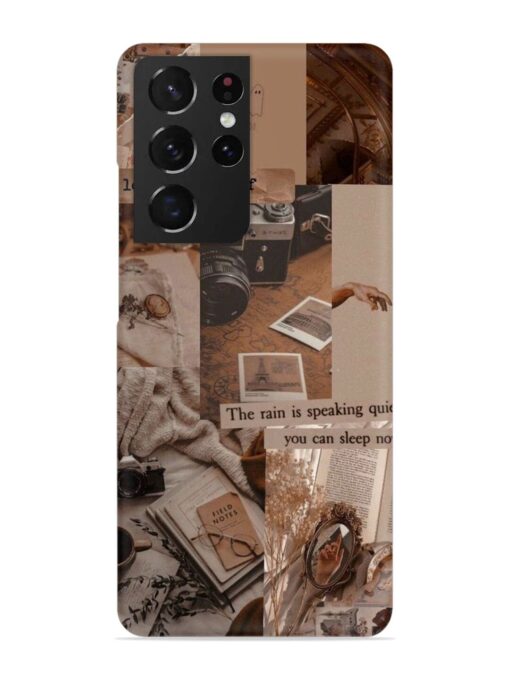 Nostalgic Aesthetic Snap Case for Samsung Galaxy S21 Ultra Zapvi