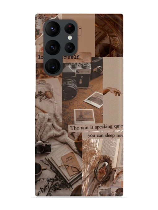 Nostalgic Aesthetic Snap Case for Samsung Galaxy S22 Ultra Zapvi