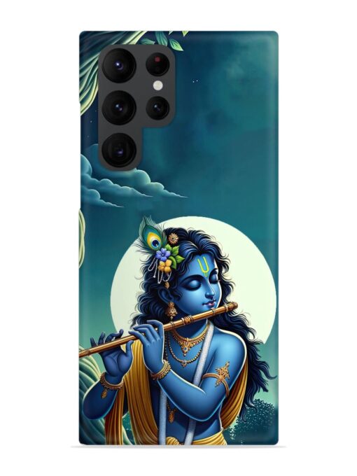 Krishna's Divine Flute Snap Case for Samsung Galaxy S22 Ultra Zapvi