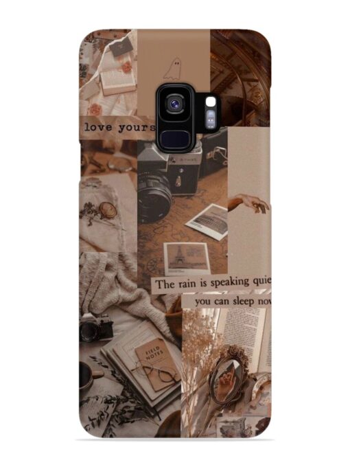 Nostalgic Aesthetic Snap Case for Samsung Galaxy S9 Zapvi