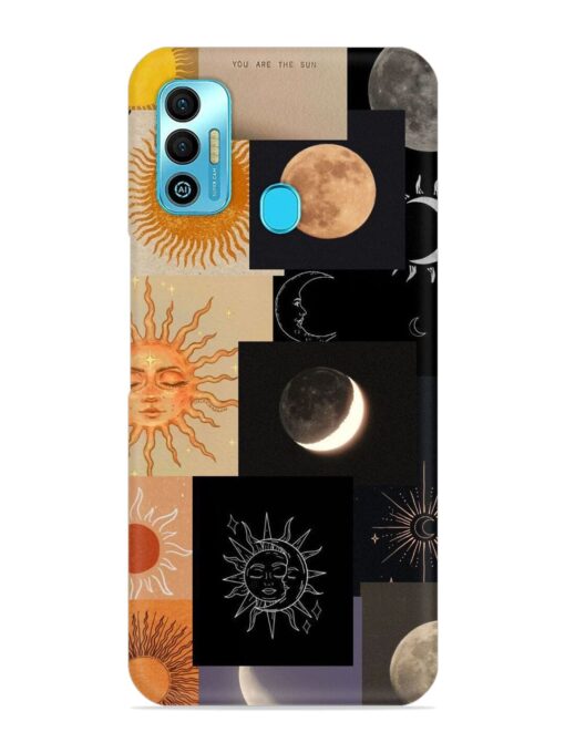 Celestial Collage Snap Case for Tecno Spark 7T