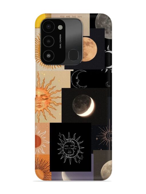 Celestial Collage Snap Case for Tecno Spark 8C