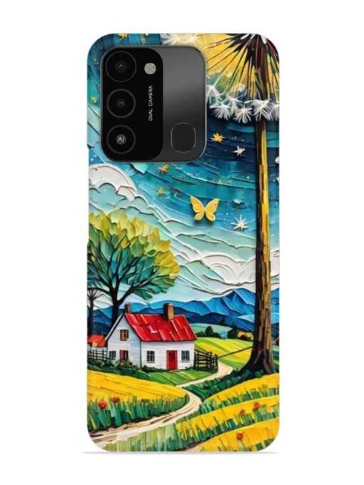 Dandelion Dreams Snap Case for Tecno Spark 8C