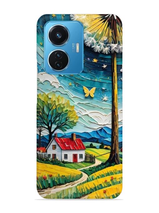 Dandelion Dreams Snap Case for Vivo T1 (44W) Zapvi