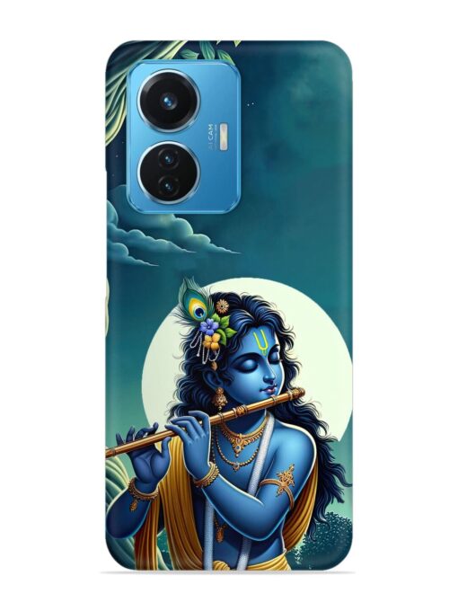 Krishna's Divine Flute Snap Case for Vivo T1 (44W) Zapvi