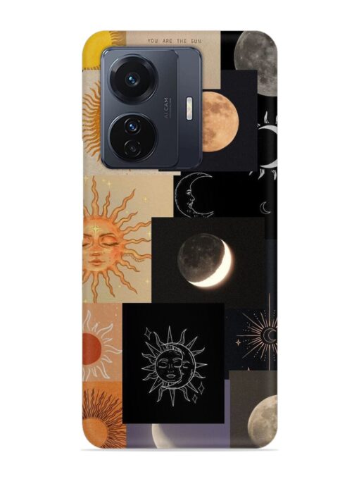 Celestial Collage Snap Case for Vivo T1 Pro (5G) Zapvi