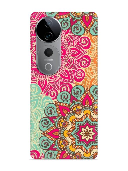 Mandala Seamless Snap Case for Vivo T3 Ultra (5G) Zapvi