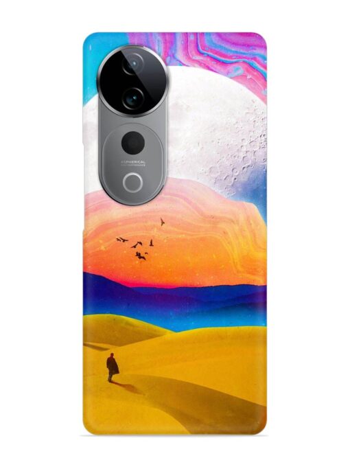 Sandy Desert Snap Case for Vivo T3 Ultra (5G) Zapvi