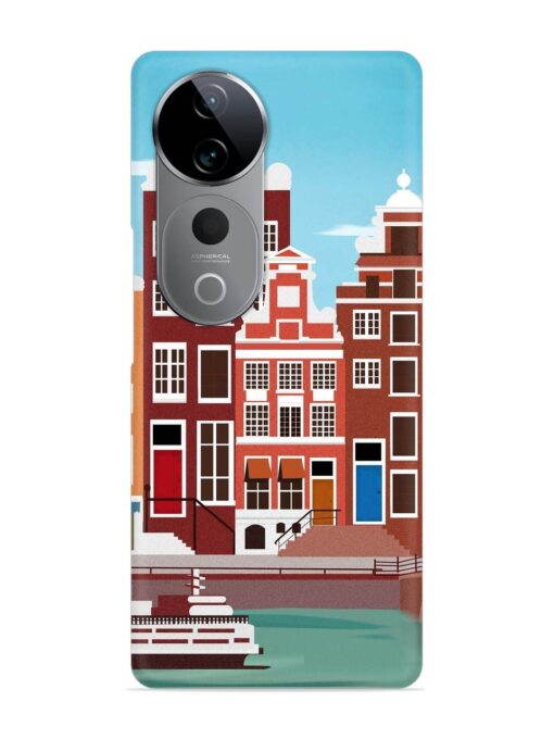 Scenery Architecture Amsterdam Landscape Snap Case for Vivo T3 Ultra (5G)