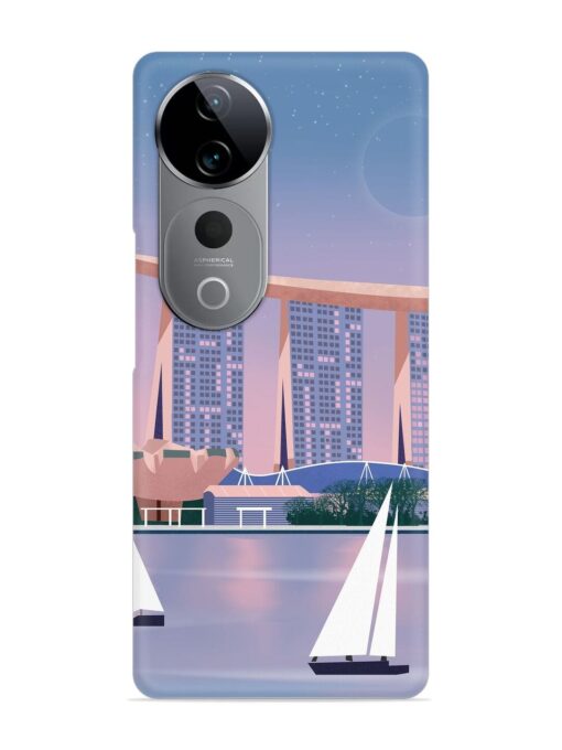 Singapore Scenery Architecture Snap Case for Vivo T3 Ultra (5G)