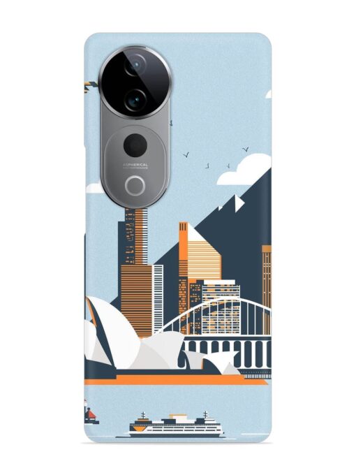 Sydney Opera Landscape Snap Case for Vivo T3 Ultra (5G)