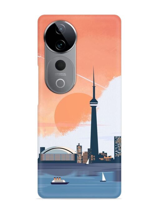 Toronto Canada Snap Case for Vivo T3 Ultra (5G)