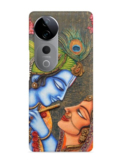 Lord Radha Krishna Flute Art Snap Case for Vivo T3 Ultra (5G) Zapvi