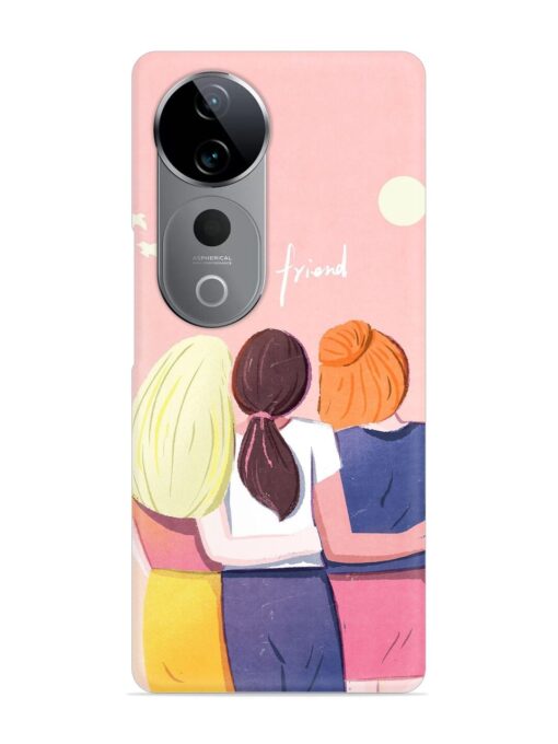 Friendship Day Snap Case for Vivo T3 Ultra (5G)