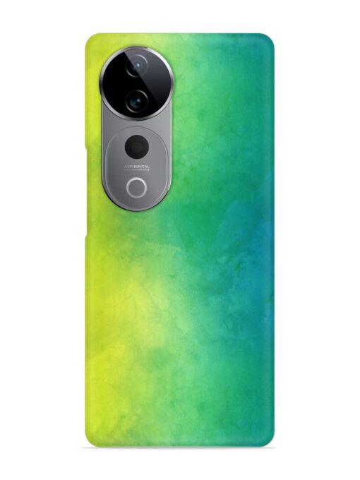 Yellow Green Gradient Snap Case for Vivo T3 Ultra (5G)