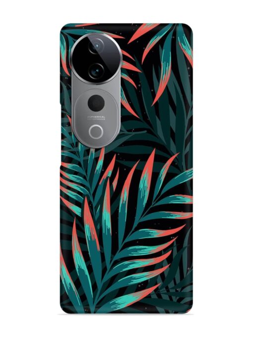 Green Leaf Art Snap Case for Vivo T3 Ultra (5G)