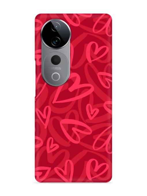 Seamless Romantic Pattern Snap Case for Vivo T3 Ultra (5G)