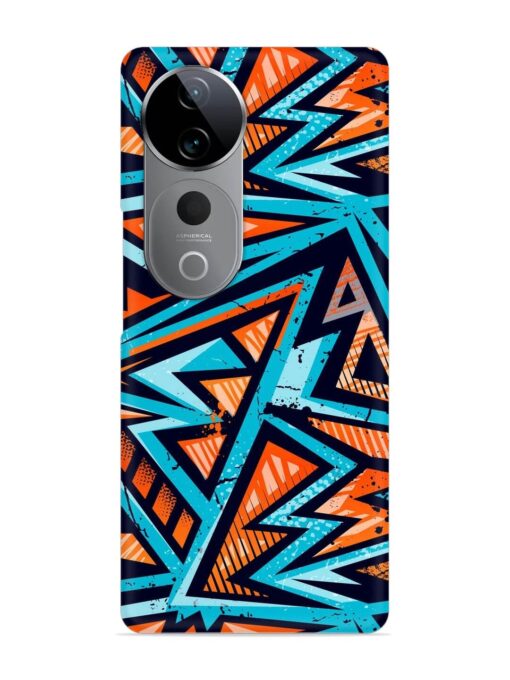 Abstract Seamless Grunge Snap Case for Vivo T3 Ultra (5G)