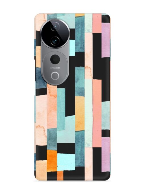 Geometric Seamless Pattern Snap Case for Vivo T3 Ultra (5G)