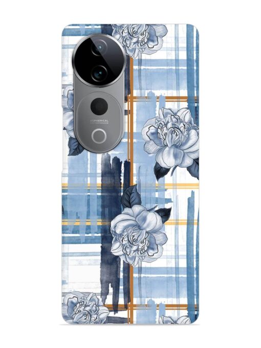 Watercolor Pattern Rose Snap Case for Vivo T3 Ultra (5G)