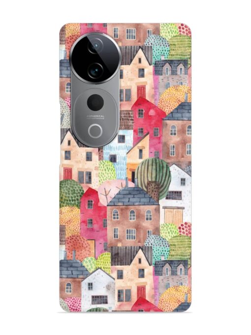 Abstract Seamless Pattern Snap Case for Vivo T3 Ultra (5G)