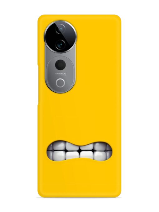 Mouth Character On Snap Case for Vivo T3 Ultra (5G)