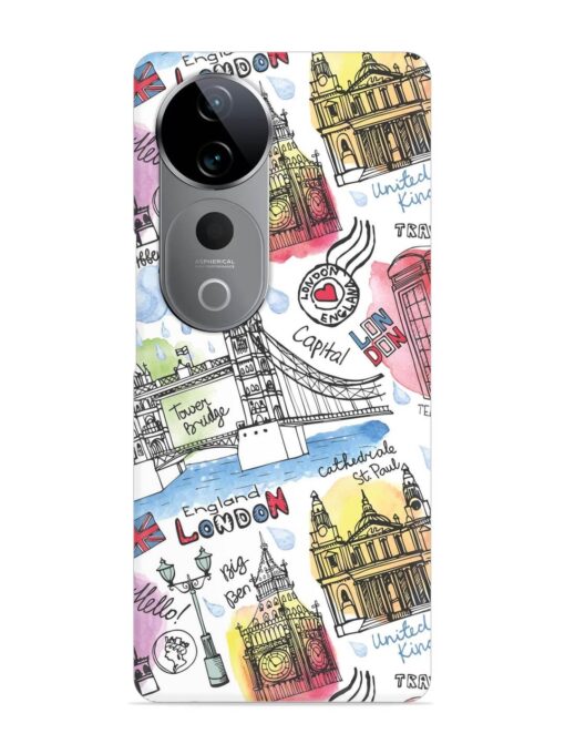 Vector London Landmark Snap Case for Vivo T3 Ultra (5G)