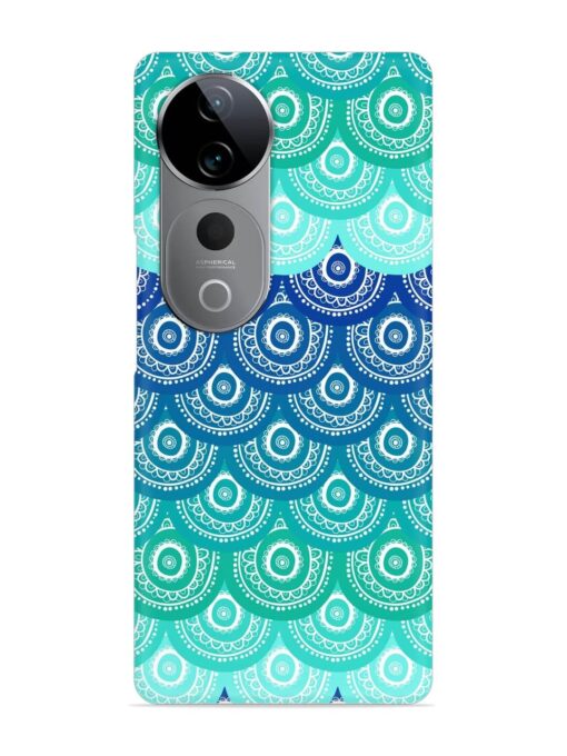 Ethnic Seamless Pattern Snap Case for Vivo T3 Ultra (5G)