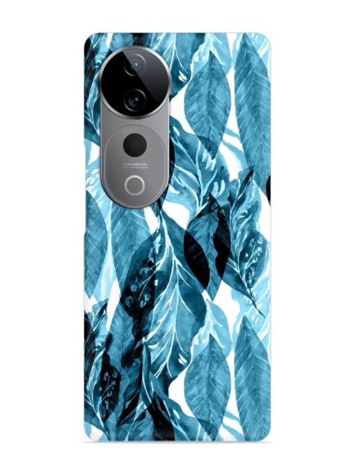 Leaves Pattern Jungle Snap Case for Vivo T3 Ultra (5G)