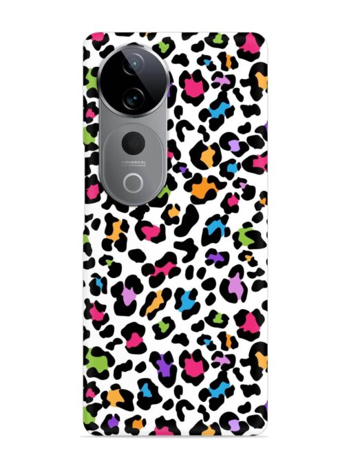 Seamless Leopard Pattern Snap Case for Vivo T3 Ultra (5G)